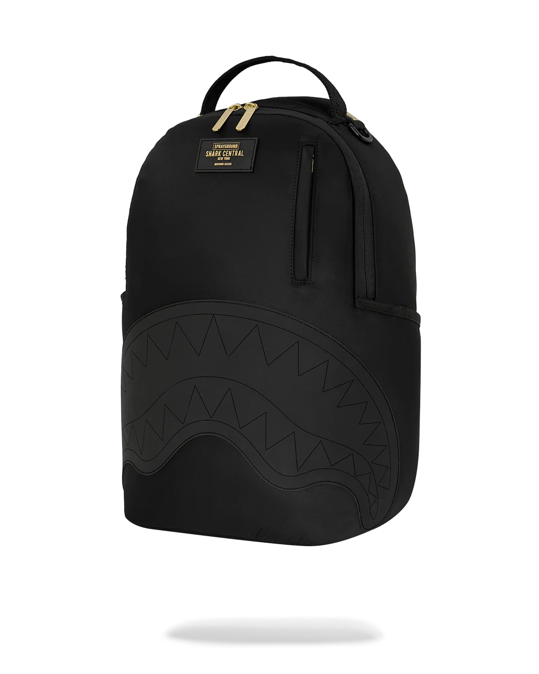 SPRAYGROUND Shark Central Gold Lettering Backpack