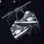 KUSH COMA Sneakerhead Black Hoodie