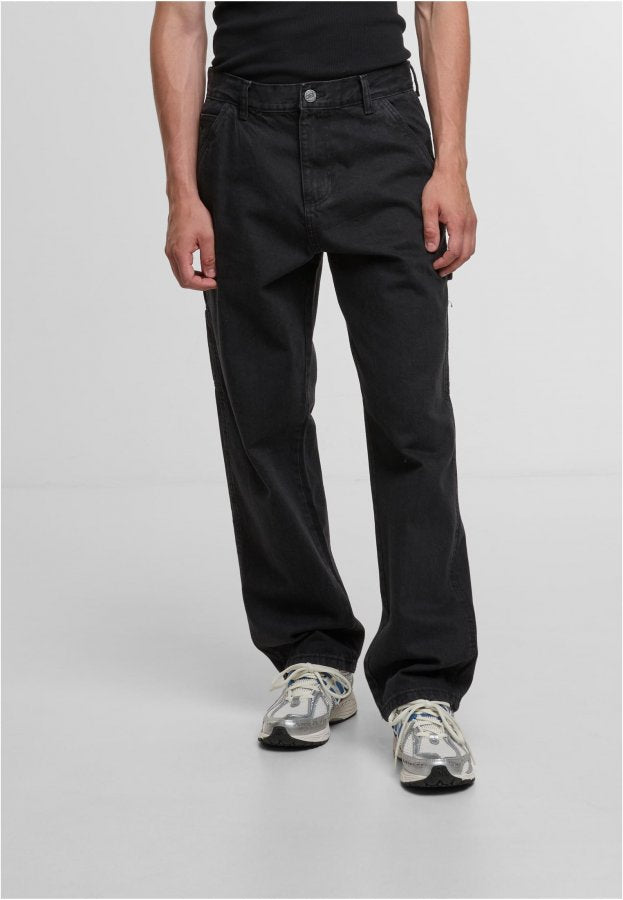 DEF Loose Fit Black Jeans