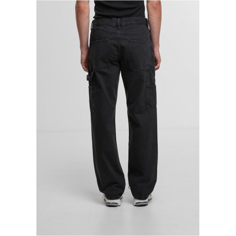 DEF Loose Fit Black Jeans