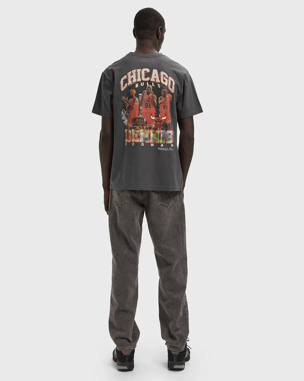 MITCHELL & NESS NBA Championship Player T-Shirt Chicago Bulls 1996 Dennis Rodman
