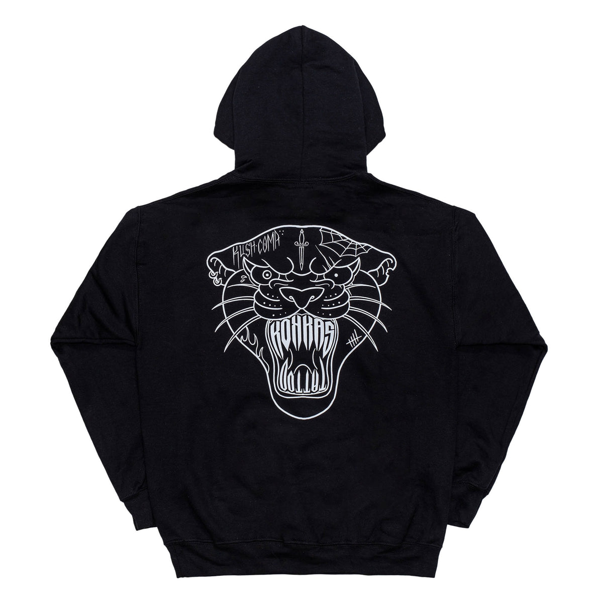 KUSH COMA Kokkas Tattoo Black Hoodie