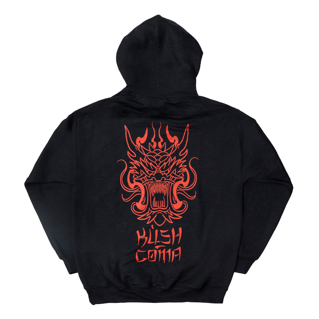 KUSH COMA Dragon Kokkas Black Hoodie
