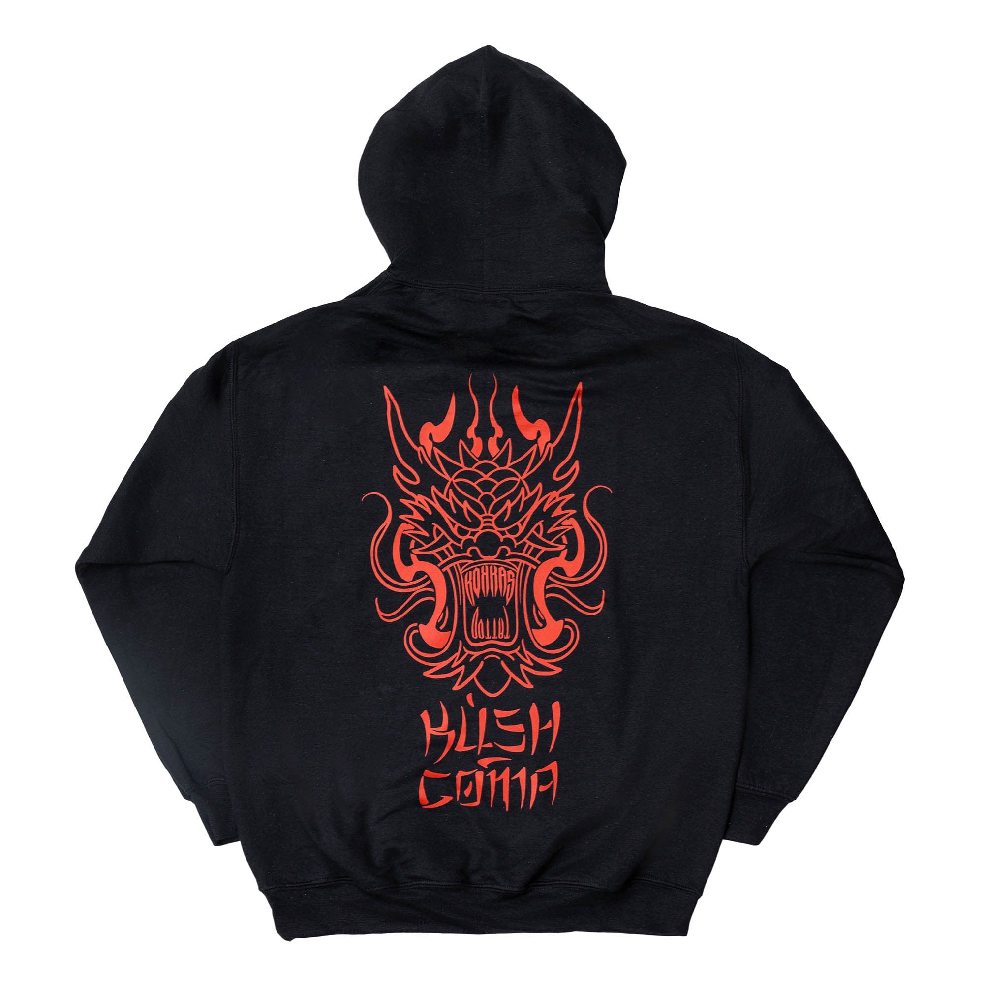 KUSH COMA Dragon Kokkas Black Hoodie
