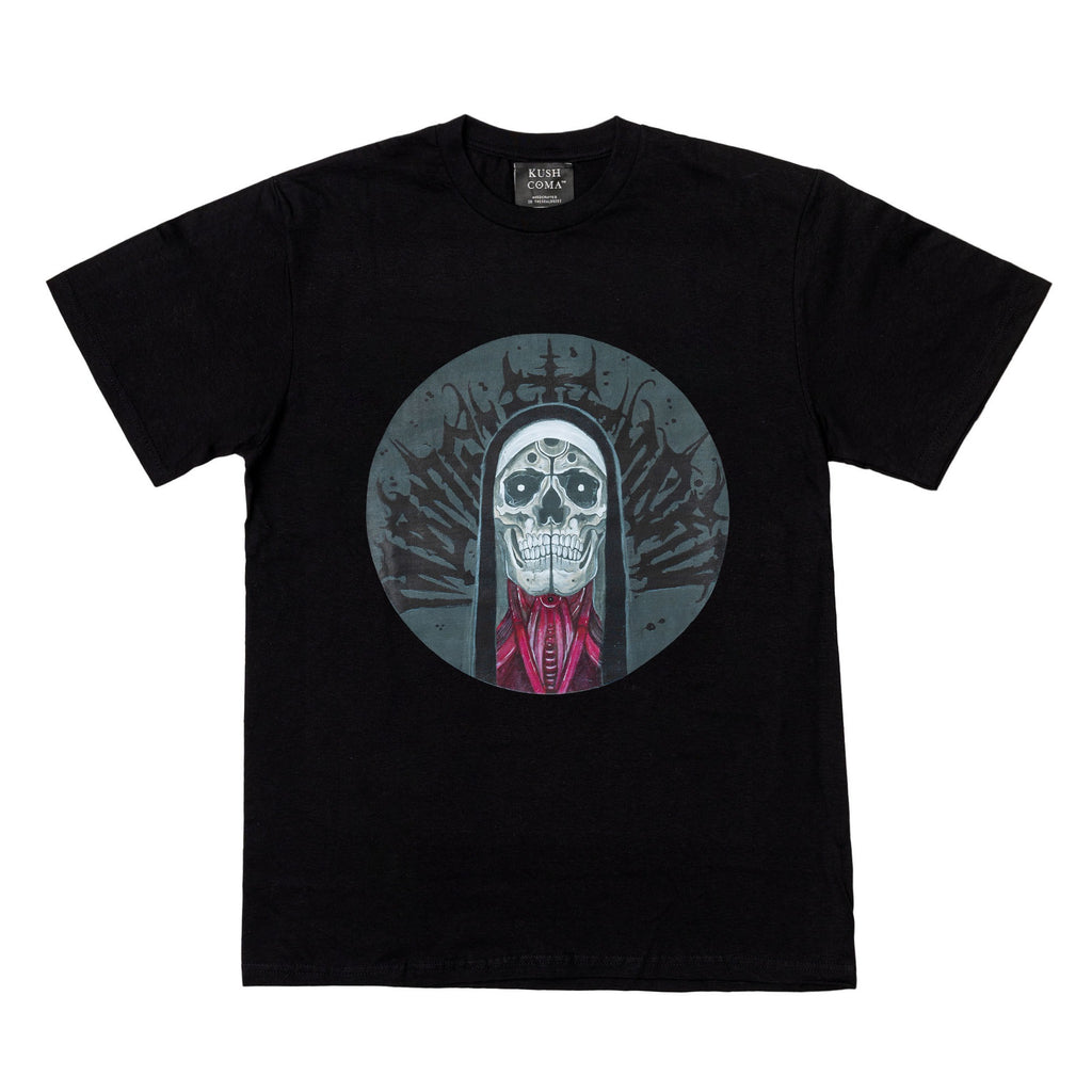 KUSH COMA Memento Mori Black T-Shirt
