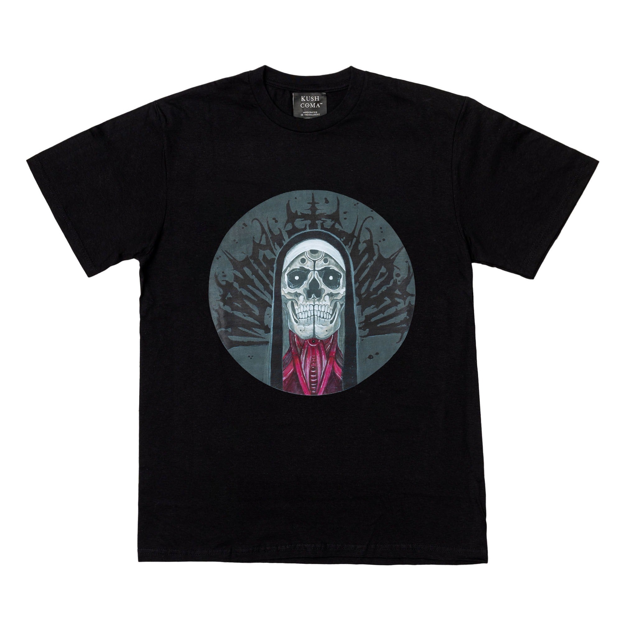KUSH COMA Memento Mori Black T-Shirt