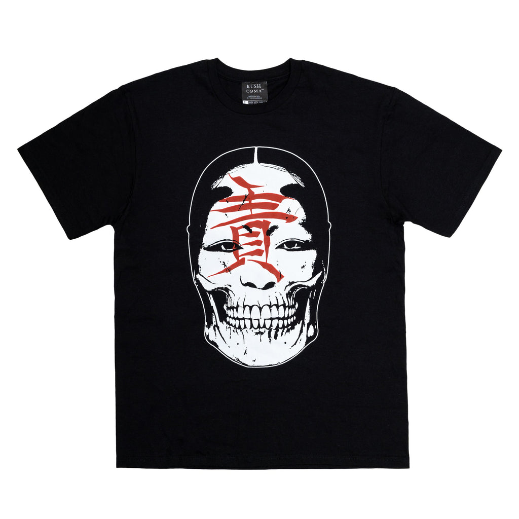 KUSH COMA Kanji Love Black Tshirt