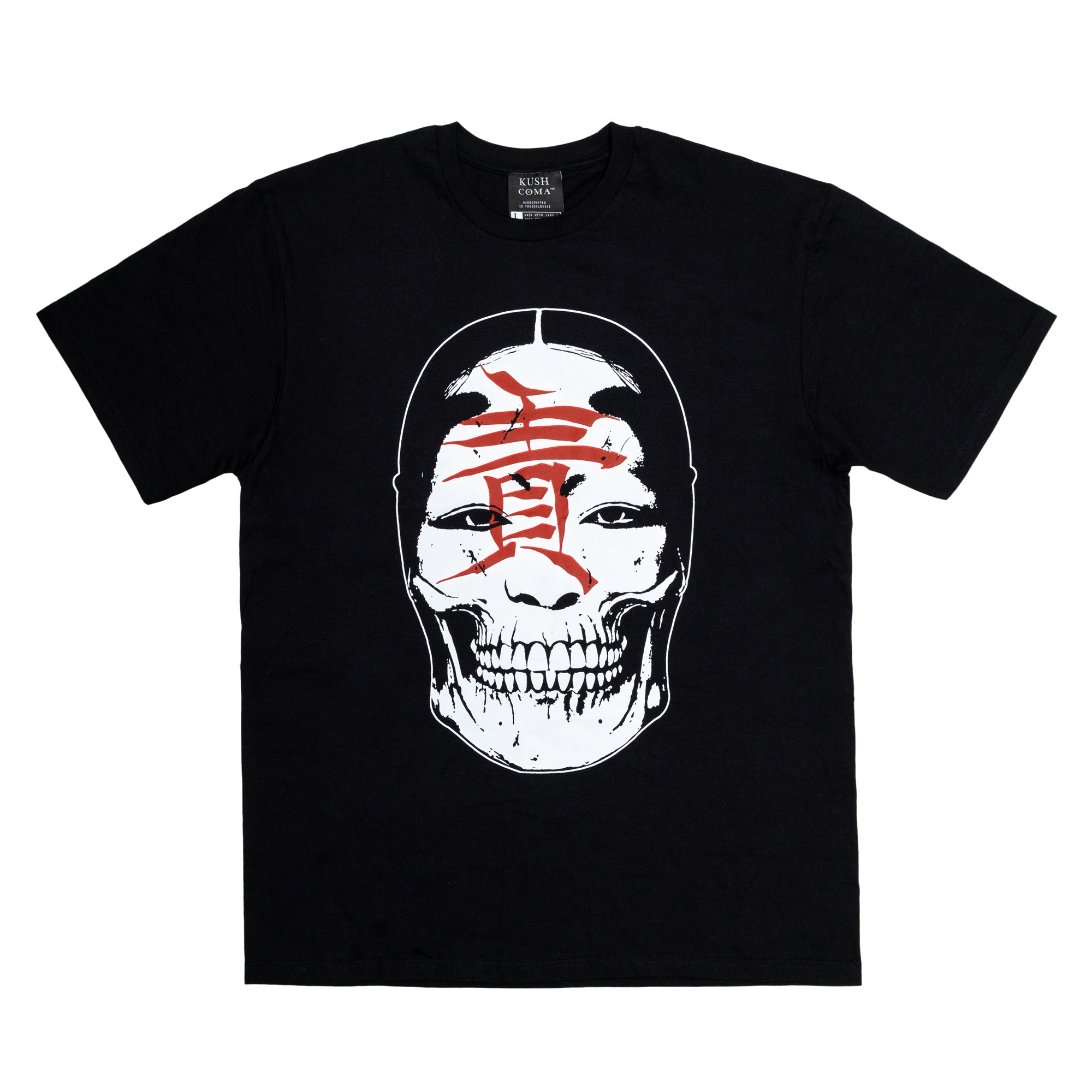 KUSH COMA Kanji Love Black Tshirt