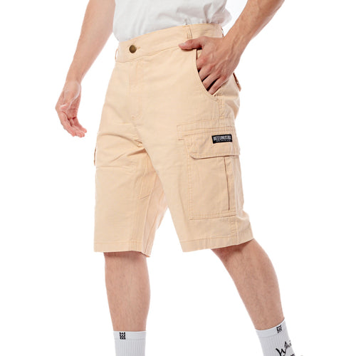 BEE UNUSUAL Ripstop Cargo Shorts Beige
