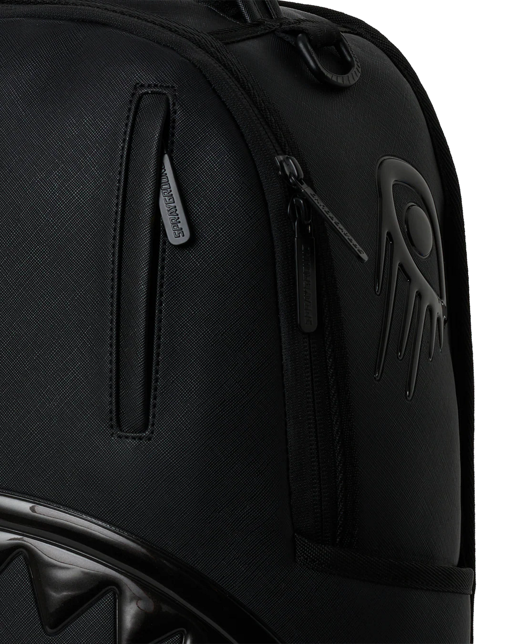 SPRAYGROUND Glossy Bossy BLK Metallic Backpack