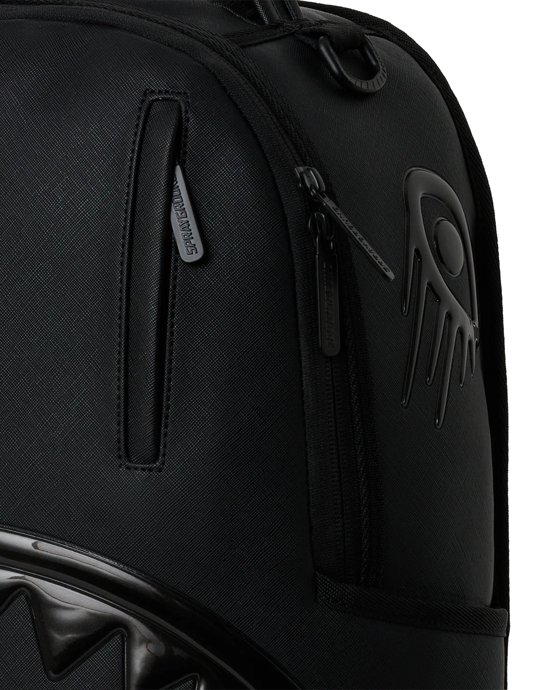 SPRAYGROUND Glossy Bossy BLK Metallic Backpack