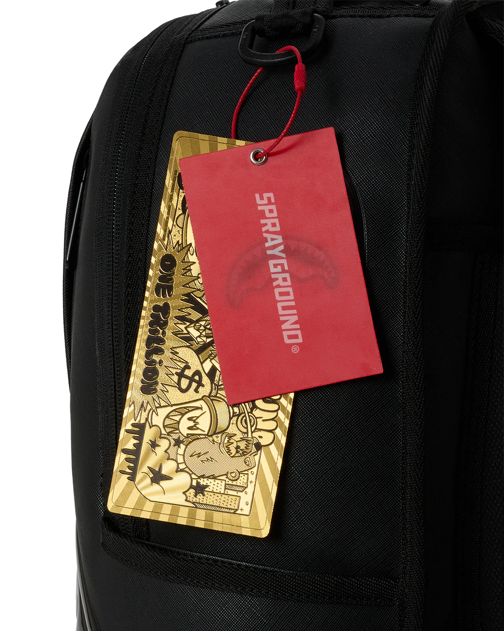 SPRAYGROUND Glossy Bossy BLK Metallic Backpack