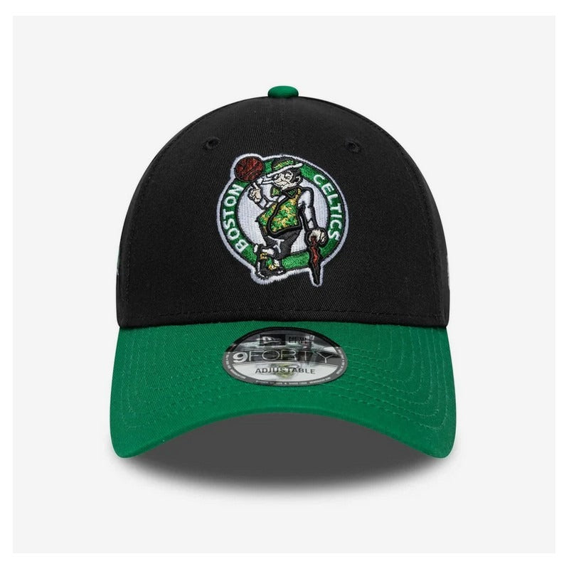 NEW ERA Boston Celtics NBA Side Patch Black 9Forty Cap
