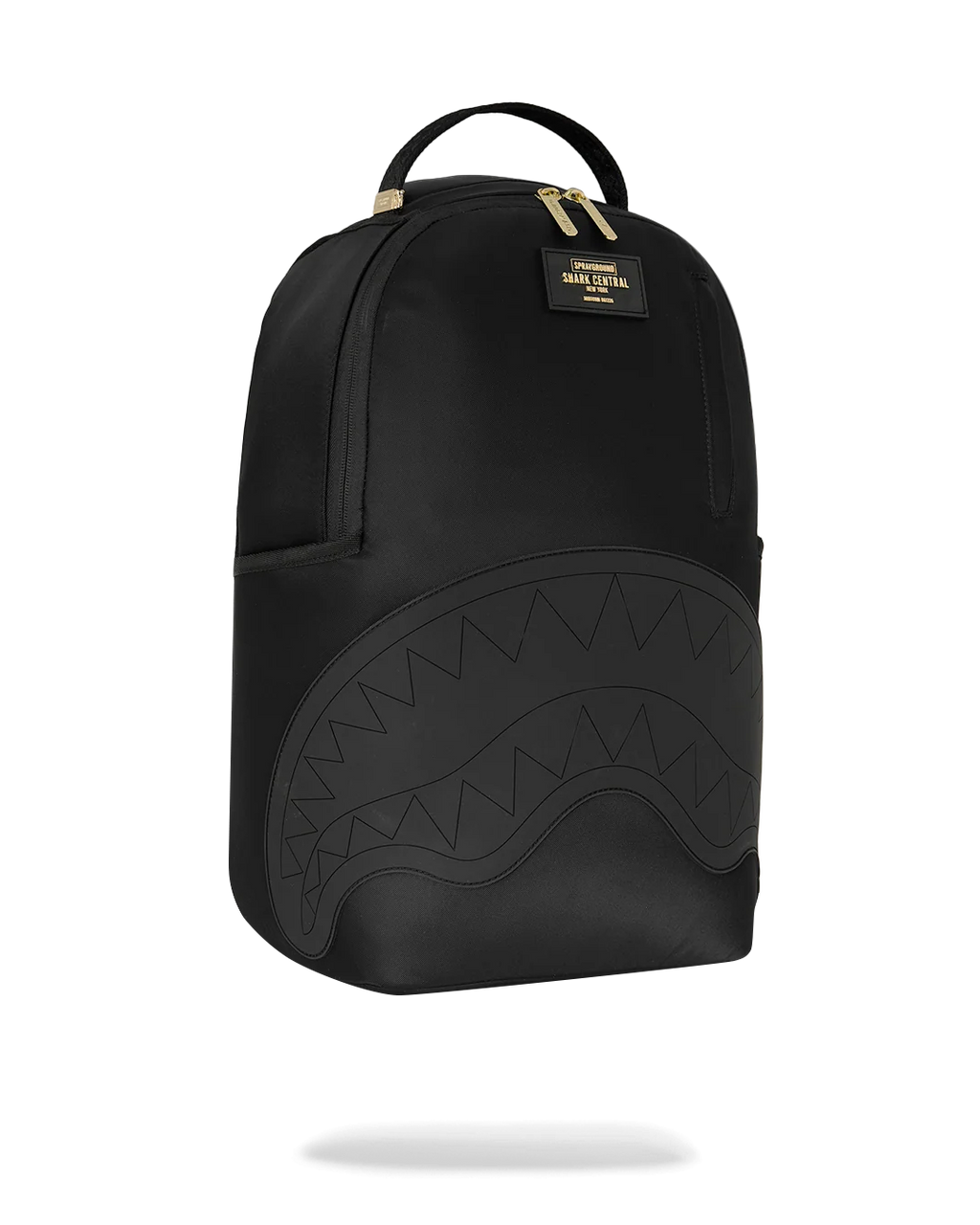 SPRAYGROUND Shark Central Gold Lettering Backpack