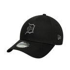 NEW ERA Detroit Tigers MLB Team Outline Black 9FORTY Adjustable Cap