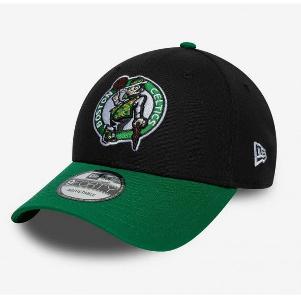 NEW ERA Boston Celtics NBA Side Patch Black 9Forty Cap