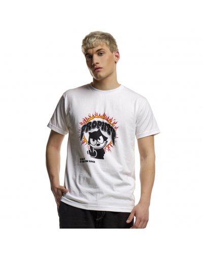 PROPHET Like It Oversized White T-Shirt 