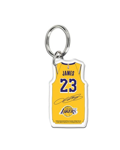 Los Angeles Lakers Premium Acrylic Key Ring LeBron James