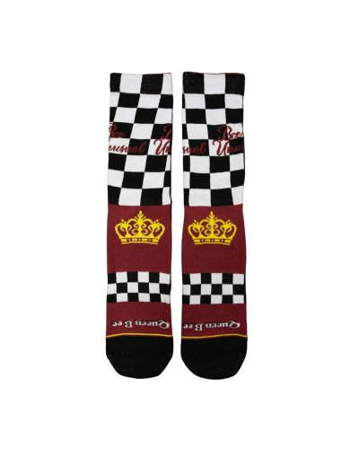 Bee Unusual “Queen Bee” chess socks