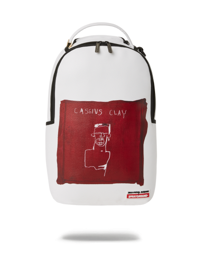 SPRAYGROUND OFFICIAL BASQUIAT THE LEGEND ''CASSIUS CLAY'' 1982 BACKPACK (DLXV)