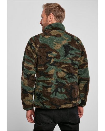 BRANDIT Teddyfleece Jacket Woodland