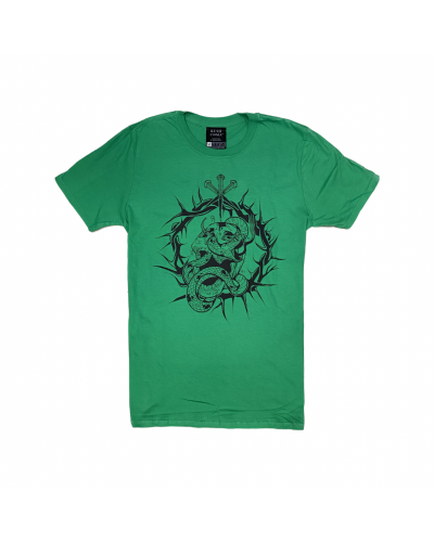 KUSH COMA Femme Voyou Snake Green T-Shirt