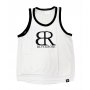 PROPHET "BLVCK ROSE " TANK TOP MESH WHITE
