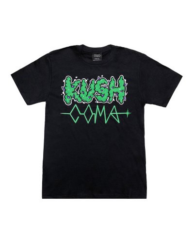 KUSH COMA Greenthumb Kokkas Black T-Shirt