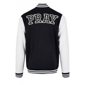 MISTER TEE Pray College Jacket