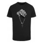 MISTER TEE Faith Meets Strength Black T-Shirt