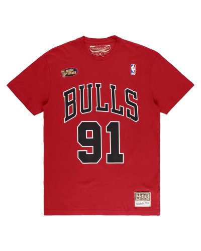 Mitchell & Ness NBA NN Tee Bulls Dennis Rodman #91