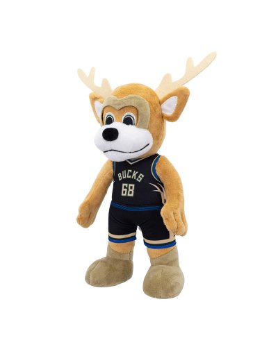 BLEACHER CREATURES Milwaukee Bucks Bango 10" Mascot Plush Figure (Statement Uniform)