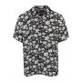 URBAN CLASSICS Viscose AOP Whiteflower Shirt