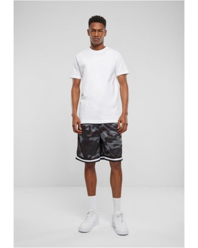 URBAN CLASSICS Mesh AOP Shorts darkcamo