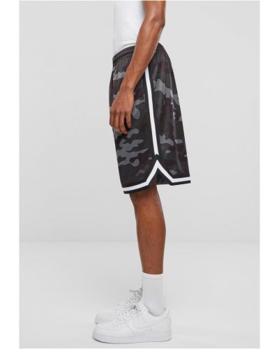 URBAN CLASSICS Mesh AOP Shorts darkcamo
