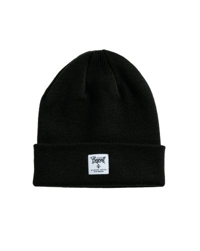 A.H.B. "BOYCOTT TAG" BLACK BEANIE
