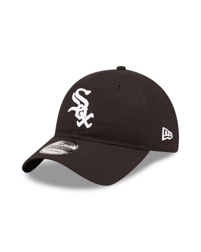 NEW ERA Chicago White Sox League Essential Black 9TWENTY Adjustable Cap