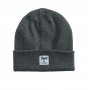 A.H.B. "BOYCOTT TAG" DARK GREY BEANIE