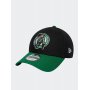 NEW ERA Boston Celtics NBA Side Patch Black 9Forty Cap