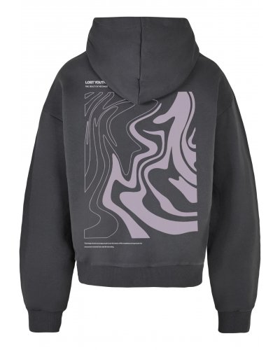LOST YOUTH ''Chaos'' Dark Grey Hoodie 