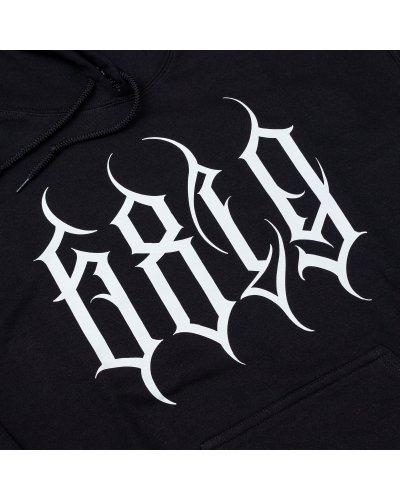 KUSH COMA State of Mind Black Hoodie