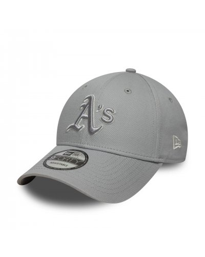 NEW ERA Athletics MLB Team Outline Grey 9FORTY Cap