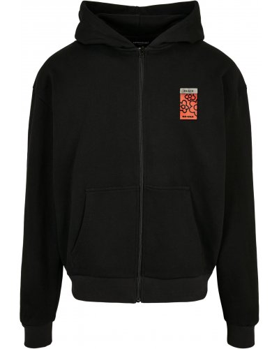 UPSCALE Puffer Peace Heavy Oversized Zip Hoodie