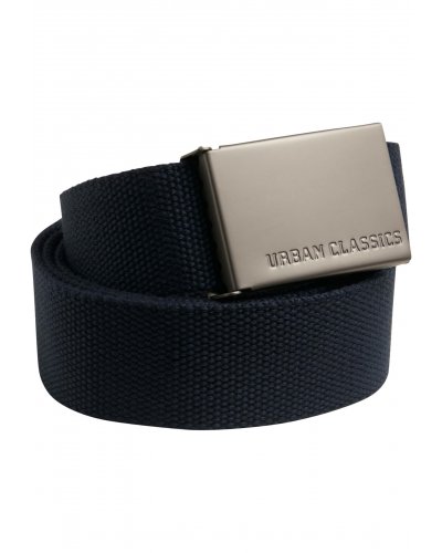 URBAN CLASSICS Canvas Navy Belt 