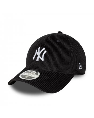NEW ERA New York Yankees MLB Cord Black 9FORTY M-Crown Adjustable Cap