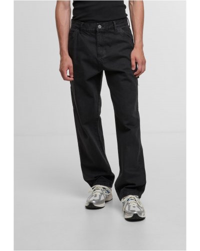 DEF Loose Fit Black Jeans