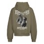 MJG Knockout Kings Heavy Oversized Pale Olive Hoodie