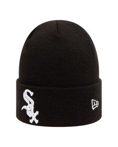 New Era Chicago White Sox League Beanie Hat - Black