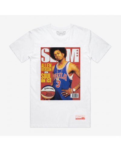 Mitchell & Ness x SLAM Cover NBA Tee Allen Iverson Tee (White)